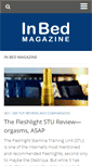 Mobile Screenshot of inbedmagazine.com